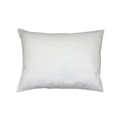 Just Home Collection - Almohada Twin capitoneada firmeza media Blanco