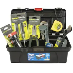 Maxtool - Kit Caja de Herramientas 12" 8 Piezas