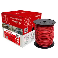 Viakon - Cable THHW-LS #10 Rojo 100 Metros