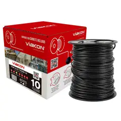 Viakon - Cable THHW-LS #10 Negro 100 Metros