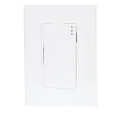 Igoto - Placa Armada Lugano + Apagador 3 Modulos Blanco