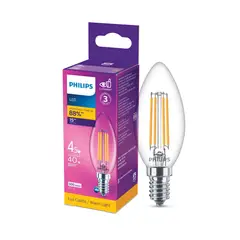 Philips - Foco Led Filamento Vela E14