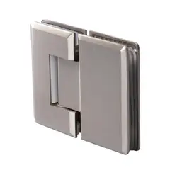 Bruken - Bisagra Vidrio-Vidrio a 180º Doble Acción Para 25 Kg