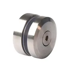 Bruken - Chapetón Estabilizador Vidrio-Vidrio para Vidrio Templado de 10 a 12 mm