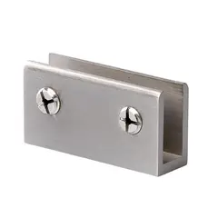 Bruken - Clip para Entrepaño O para Vidrio Fijo de 8-10 mm sin Resaque