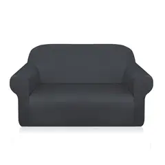 Spring Air - Funda protectora para sillón de 2 plazas Gris