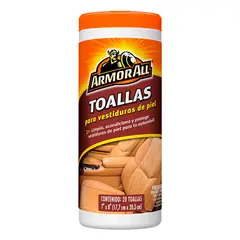 Armor All - Toallas Para Piel 20 Toallas