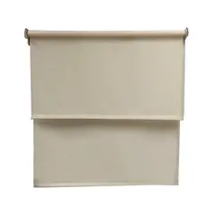 Deco Persiana - Persiana Enrollable Doble Beige 150 x 220 cm