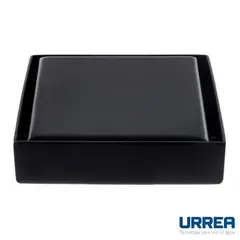 Urrea - Coladera Cuadrada Rejilla Negro