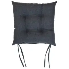 Just Home Collection - Cojín para Silla Gris 38 x 38 cm