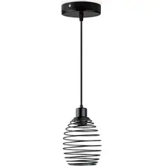 Aksi - Lámpara Colgante Spring Oval 1 Luz E27