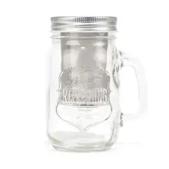 Kikkerland - Juego de café Mason Jar