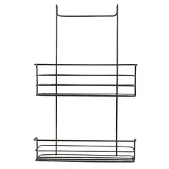 4 Habitat.Com - Organizador para puerta extra largo doble 1 pieza