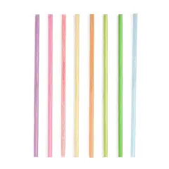 Kikkerland - Popotes reusables arcoiris 24 piezas