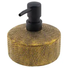 Top Choice - Dispensador de jabón cerámica dorado