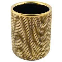 Top Choice - Vaso baño cerámica dorado