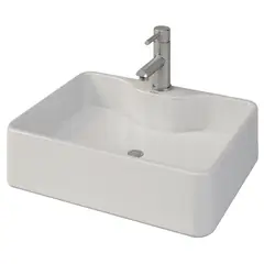 Tendenzza - Lavabo Ceramico Florencia bco + Griferia Corta combo