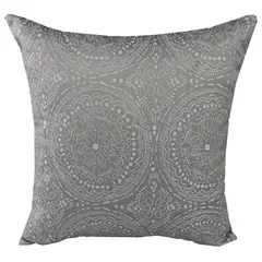 Blancos Pileso - Cojín deco Jacquard Gris 45 x 45 cm