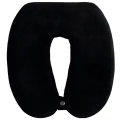 Blancos Pileso - Cojín para cuello Negro 30 x 32 x 6 cm