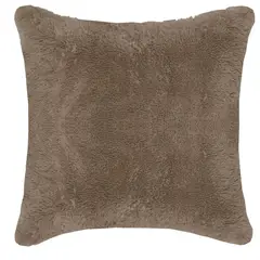 Blancos Pileso - Cojín deco de peluche Arena 43 x 43 cm