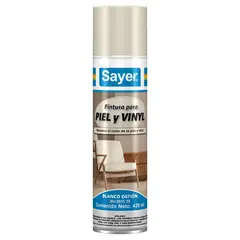 Sayerlack - Spray Pintura para piel-vinyl blanco ostion