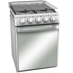 Mabe - Estufa empotrable 50 cm Plata Mercury EMC5046CAIS0