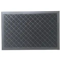 TKR Home - Tapete para entrada Loop de 40 x 60 cm Gris