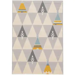 TKR Home - Tapete decorativo infantil Canvas Kids Tipi de 120 x 170 cm
