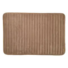 TKR Home - Tapete de baño Foam de 40 x 60 cm Beige
