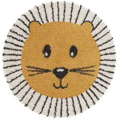 TKR Home - Tapete decorativo redondo Gipsy León de 120 cm