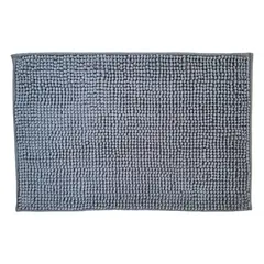 TKR Home - Tapete de baño Chenille de 40x60 cm Gris