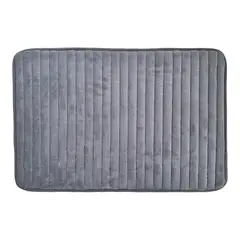 TKR Home - Tapete de baño Foam de 40 x 60 cm Gris