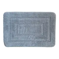 TKR Home - Tapete de baño Frame de 40 x 60 cm Gris