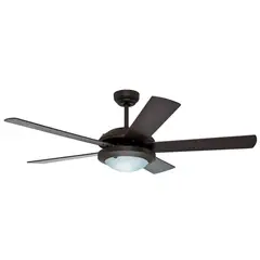 Hunter - Ventilador de Techo Solaris 5 Aspas y 2 Luces de 52" Blanco