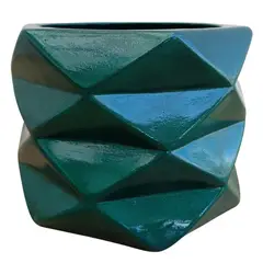 Conaplor - Maceta rombos verde grande