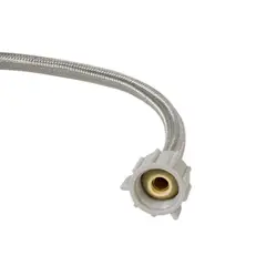 Fluidmaster - Manguera Acero Inoxidable para WC 1/2" I.P X 7/8" Longitud: 16" 40.64 cm