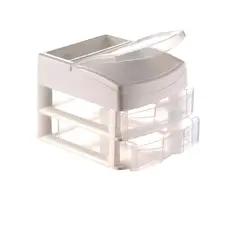 Italhome - Cajonera 2 cajones + 1 compartimento