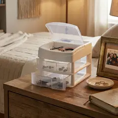 Italhome - Cajonera 2 cajones + 1 compartimento