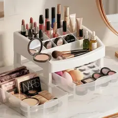 Italhome - Organizador maquillaje 2 cajones
