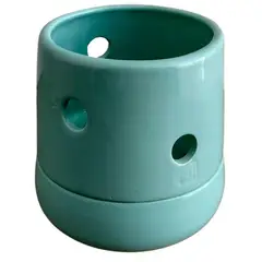 Conaplor - Maceta Orquídea Dúo Cono Verde Aqua