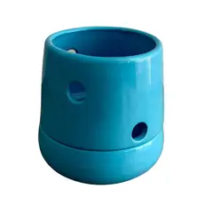 Conaplor - Maceta Orquidea Dúo Cono Azul Cielo