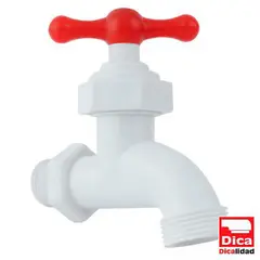 Dica - Llave de Jardin de 1/2 Plastica