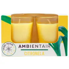 Ambientair - Vela en Vaso 2X20 Horas Citronela