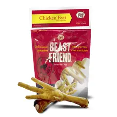 Gpet carne fresca - Beast Friend Patitas de Pollo 6 Piezas