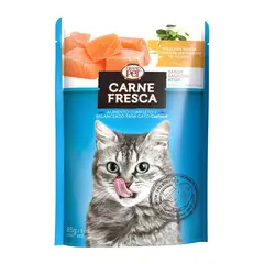 Gpet carne fresca - Alimento para Gato Grandpet Carne Salmon 85G
