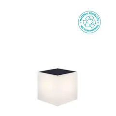 New Garden - Arbotante solar LED para muros exteriores Wally de luz cálida Blanco