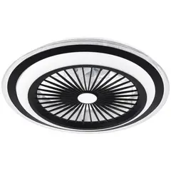 Mil Luces - Ventilador de Techo Brisa 5 Aspas y 3 Luces de 50" Blanco/ Negro