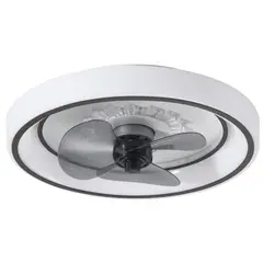 Mil Luces - Ventilador de Techo Ventisca 3 Aspas y 1 Luz 49.5" Blanco