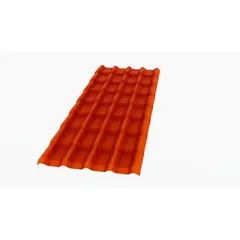 Klar - Lámina termoacústica Multicapa TK Teja de 1.04 x 3.06 m Rojo