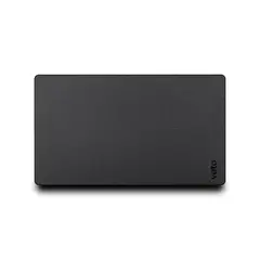Veto - Placa Ciega con Bastidor Premium, Negro